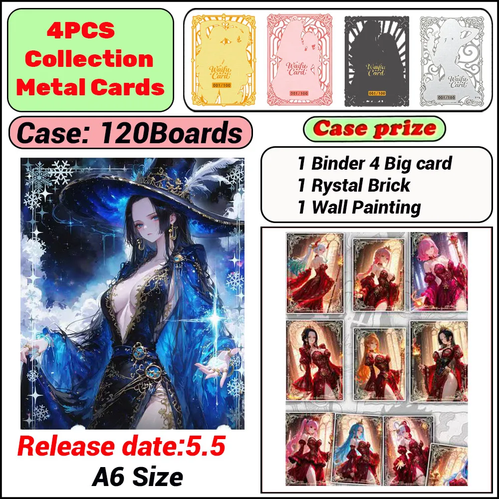 

Wholesale 2026 Newest XingHang Creative Studio One Piece Cards Color Steel Double-Sided Resin Casting Card Children's Toy Gifts