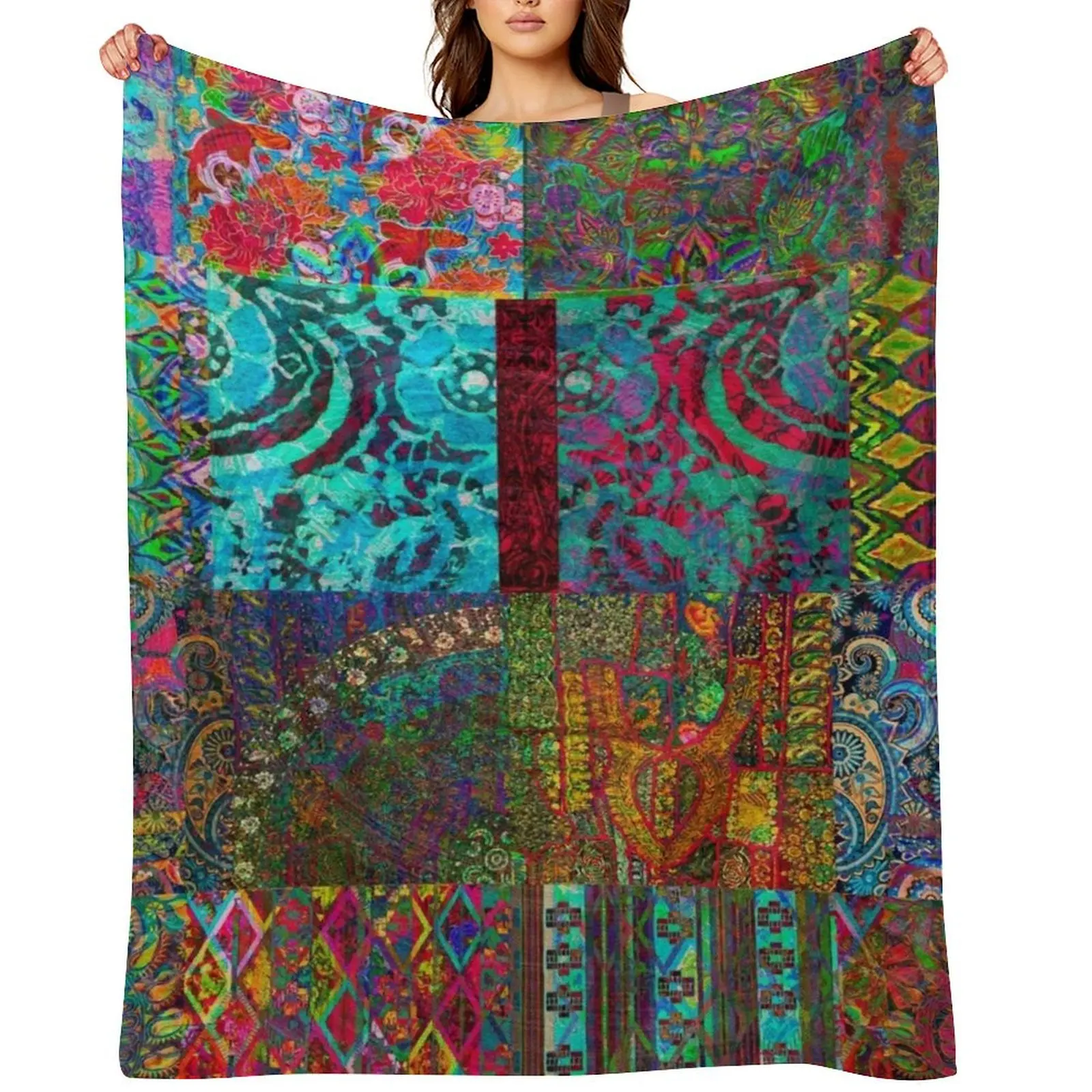 Bohemian Wonderland Throw Blanket Luxury St Plaid Cute blankets and throws Blankets