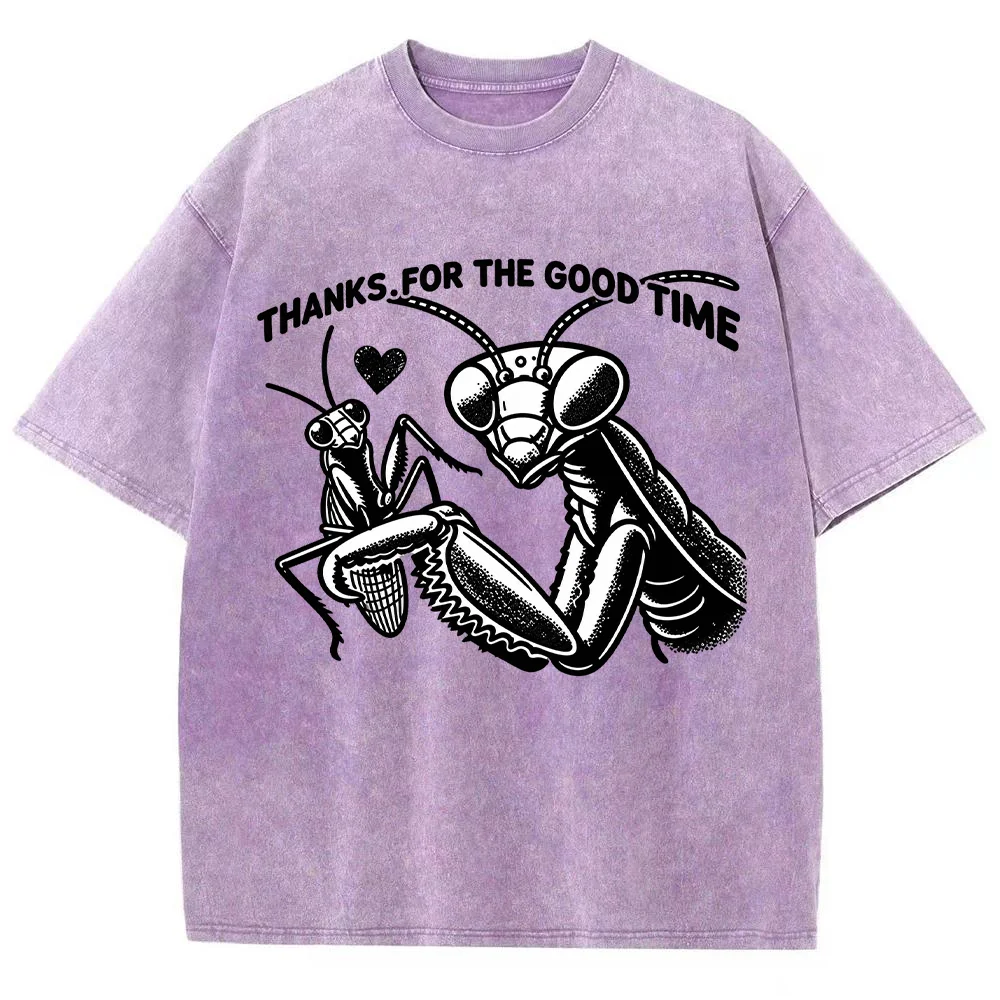 Womens Funny Mantis Graphic T Shirts Insect Lover Letter Print Short Sleeve Casual Summer Cotton Tee Tops