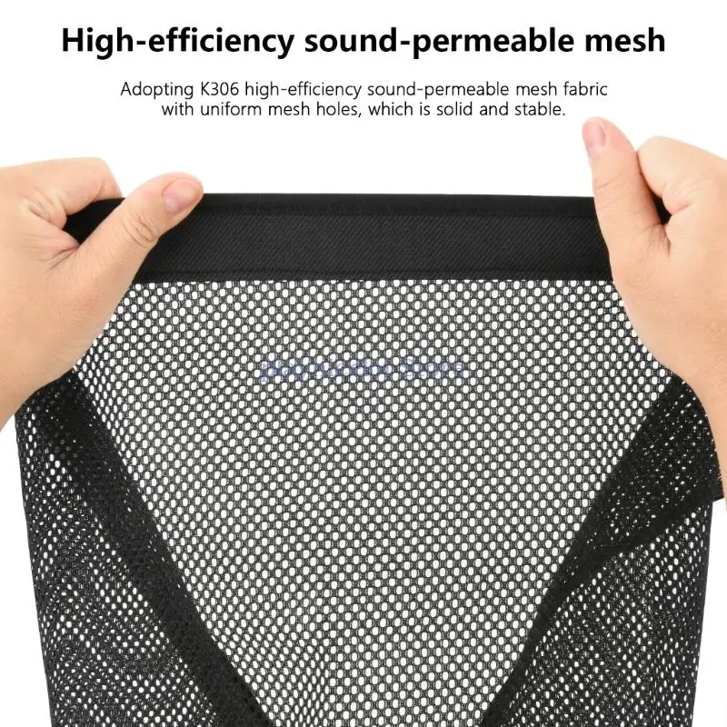 Пыленепроницаемый чехол для динамика UE для уличного динамика. Прочная сетчатая передняя часть и удобная боковая самоклеящаяся