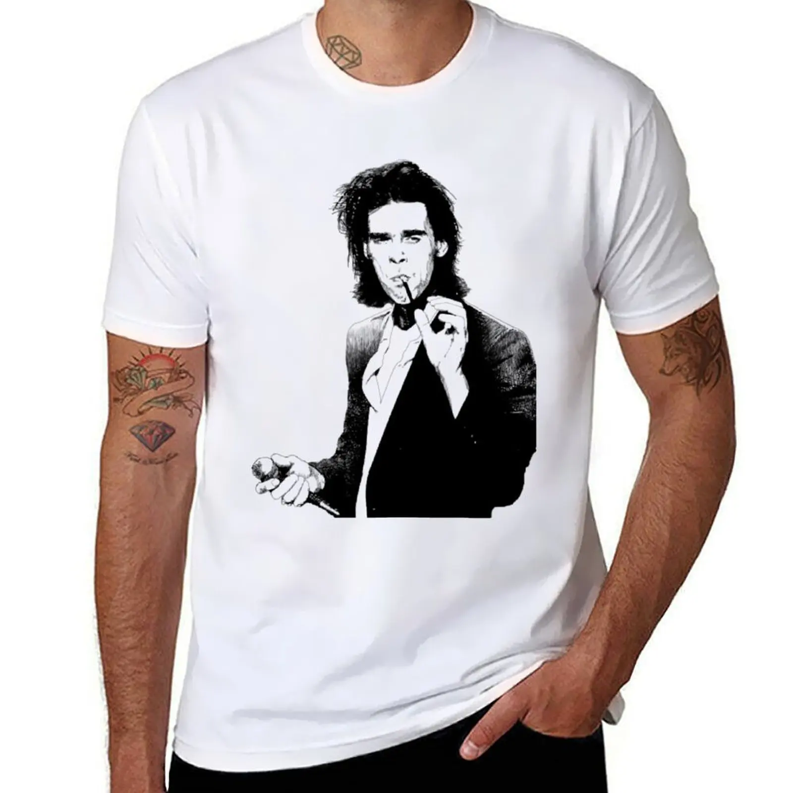 

Nick Cave 2 T-Shirt t shirt personalised t shirts for man cotton funny T-Shirt