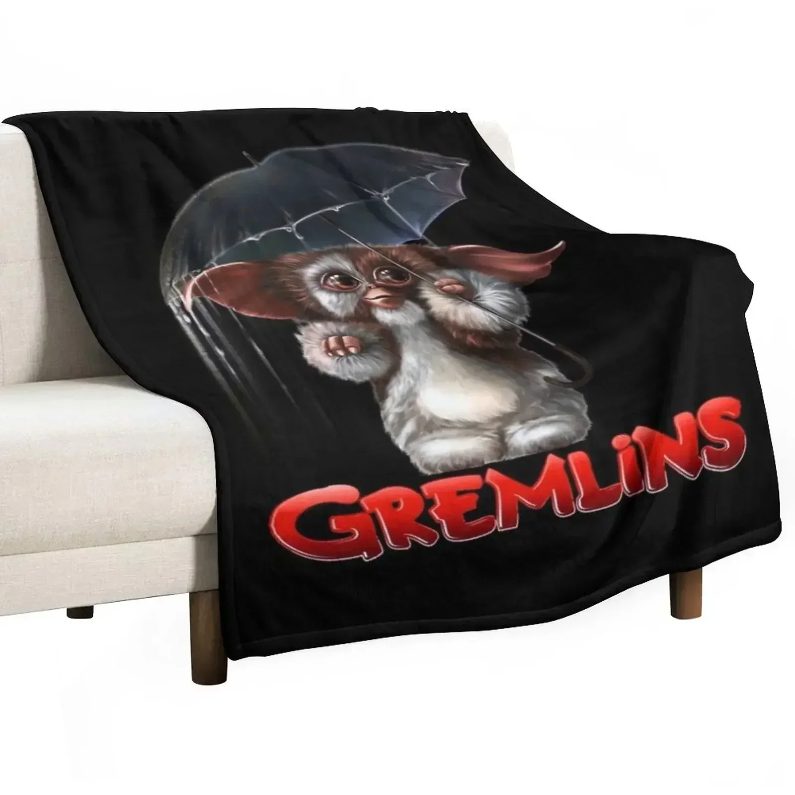 

Gremlins Gizmo Throw Blanket Luxury Brand Fashion Sofas Flannel Fabric Blankets