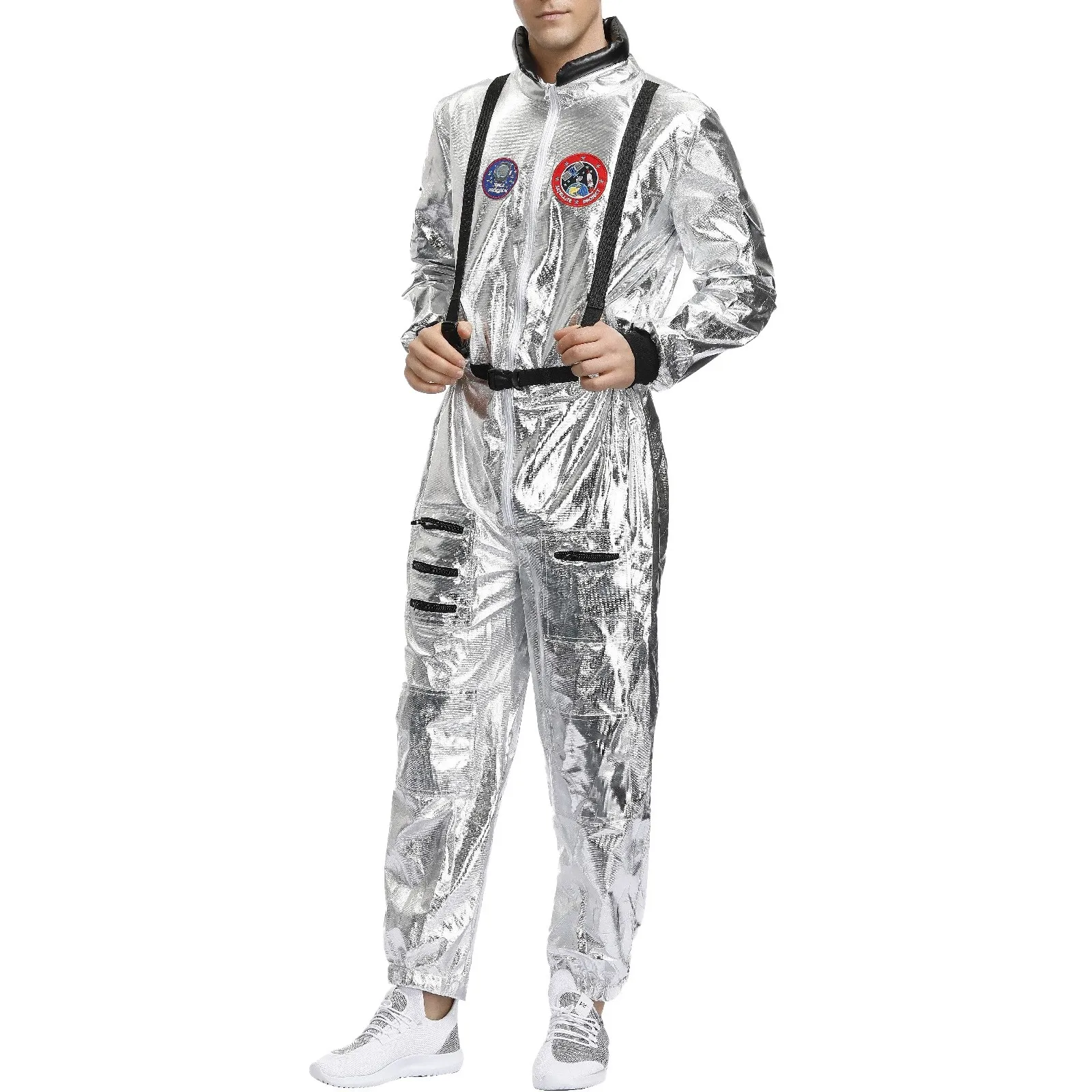 

New Adult Wandering Earth Space Suit Collective Party Cosplay Uniforms Male and Female Astronaut Costume Halloween Jumpsuits