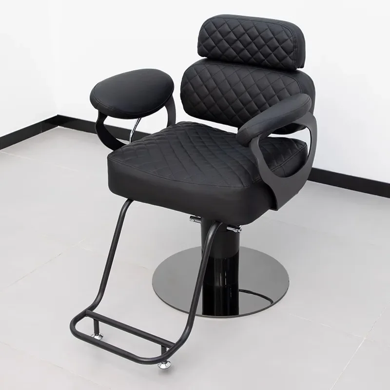 

Barber Chair Salon Chair Professional Hydraulic Reclining Stylist Chair Beauty Equipment Swivel Stool Sillon Barberia Furniture