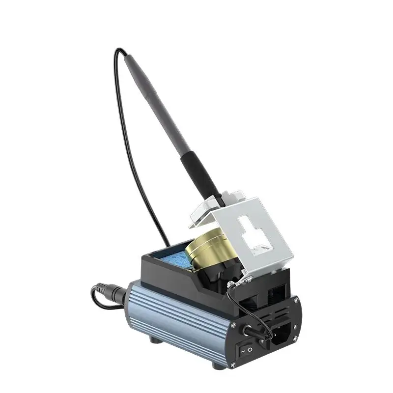 Precision S2 Soldering Iron Station Kit compatible for C210 Solder Iron Tip Sleep Mode, Auto Shutdown, Preset Channels