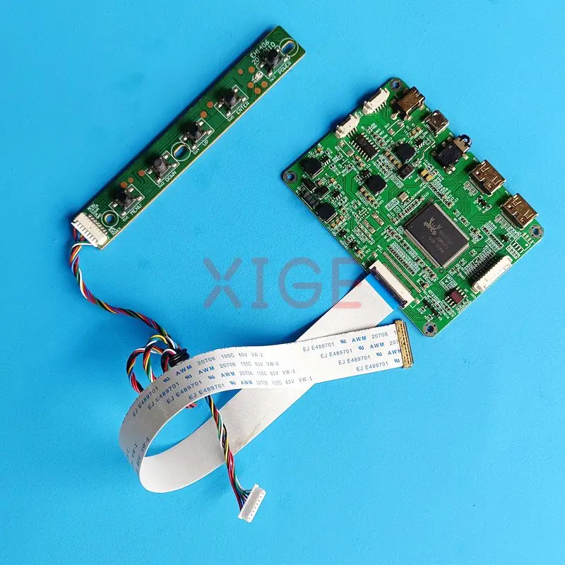 For LP156WFG NV156FHM N156HRA B156HAN08 B156HAT01 LM156LF2F01 Controller Board DIY Kit 2Mini-HDMI LCD Screen 1920x1080 EDP-40Pin