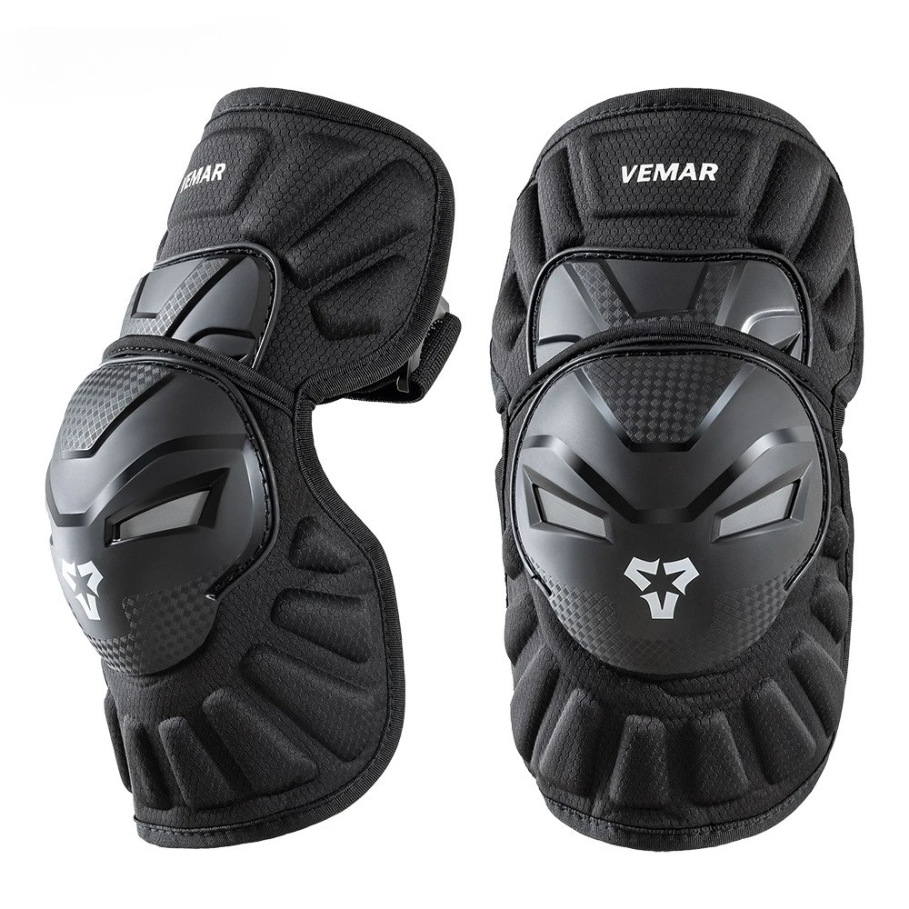 

Motorcycle Knee Pads Leg Guards Protective Gear Two Piece Set Outdoor Riding Sports Safety Equipment for Motorcycle Scooter Bike