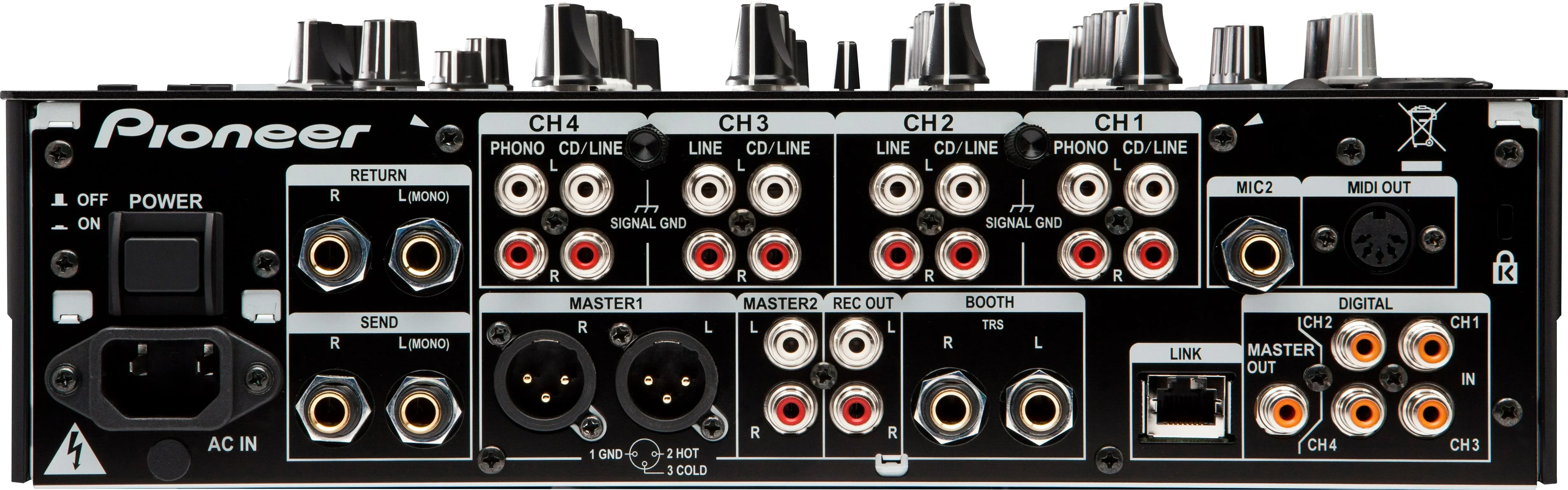 New pio-neer 4-channel club digital DJ mixer DJM-900NXS 900NXS2 - Image 3