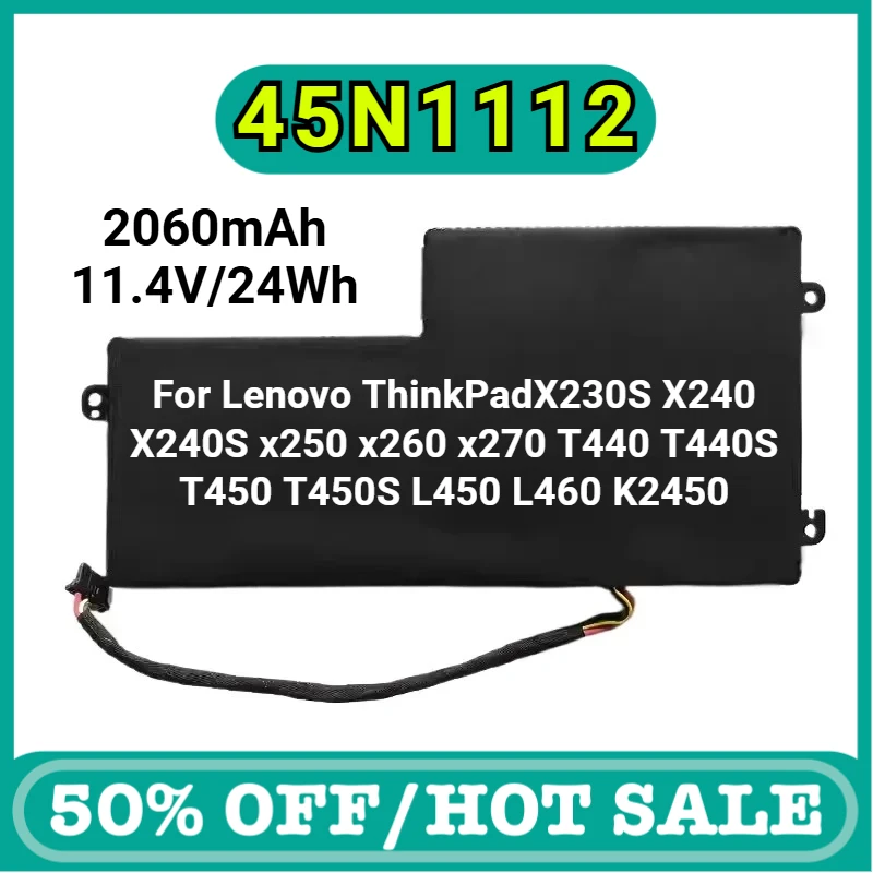 Laptop-Akkus 45N1112 für Lenovo ThinkPad T440, T440S, T450, T450S, X230S, X260, X270, X240S, X250
