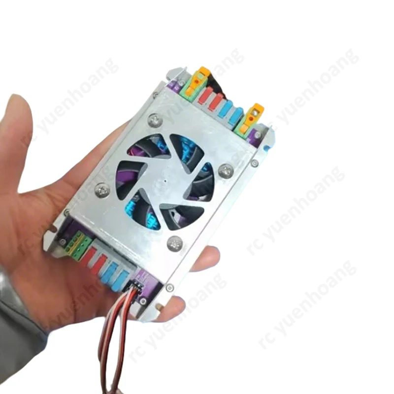 1PCS 24V/24-48V 50A Dual Drive Brushed Motor Controller Bidirectional Speed Regulator Radio Control for Lawn Mower Vehicle