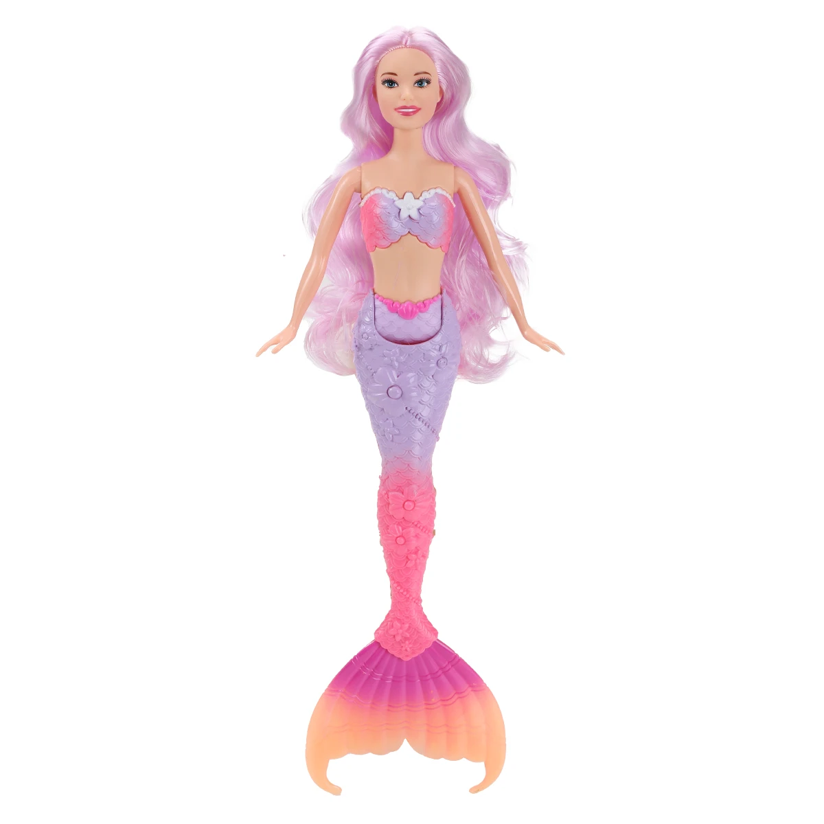 Nowe lalki syrenki 35 cm z muzyką i oświetleniem, kolorowe lalki z niebiesko-czerwono-fioletowymi włosami, miniaturowe akcesoria, zabawki do zabawy w dom dla dzieci, prezenty.