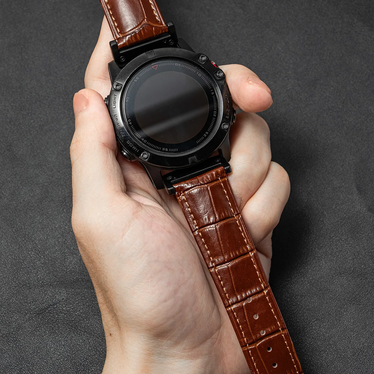 Quickfit 26 مللي متر 22 مللي متر حزام ل Garmin Epix Pro 51/47 مللي متر Tactix 8 7 Pro Fenix 8 7 7X Enduro3 سوار جلدي حزام الساعات اكسسوارات