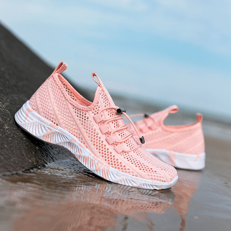 

Summer Outside Mens River Water Walking Shoes Quick Dry Women Upstream Shoes Light Comfortable Unisex Aqua Water Sneakers