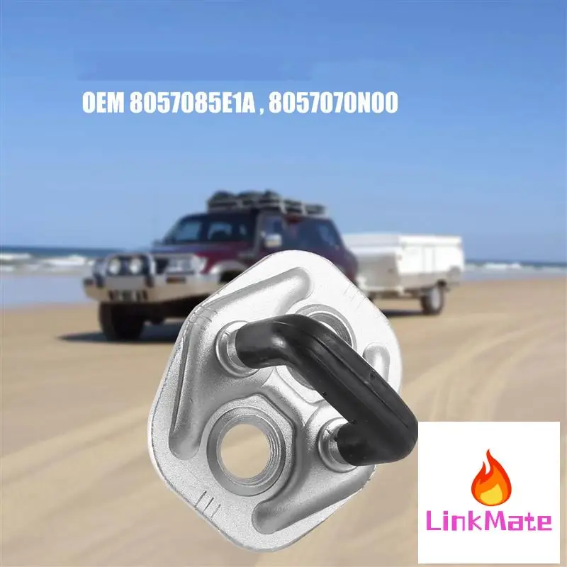 

8Pcs Front Rear Right Left Door Lock Striker Plate For Nissan Patrol GU Y61 2001-2011 8057085E1A, 8057070N00