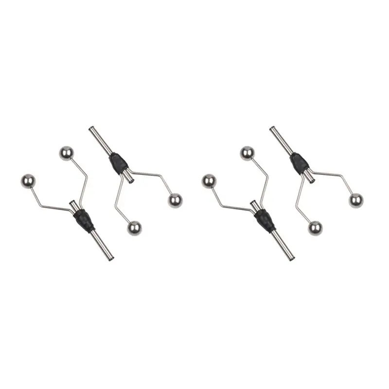 

Стильный-4 шт., держатель шпульки с двойной головкой и двумя наконечниками для стандартной шпульки, инструмент для изготовления приманок для рыболовных мушек