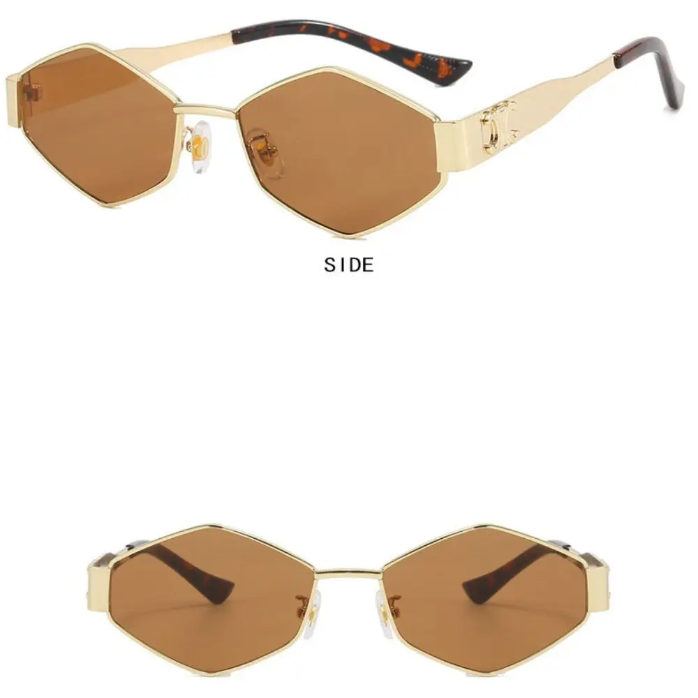 UV400 Polygonal Cycling Sunglasses HD Lens Sunglasses UV Resistant Cycling Glass Fashion Windproof Outdoor Sport Sunglasses MTB