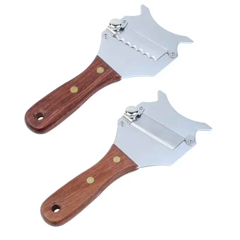 ที่ขูดทรัฟเฟิลสแตนเลส ด้ามไม้ ที่ขูดทรัฟเฟิลไม้บีช ด้ามไม้โรสวูด มีดหั่นทรัฟเฟิล