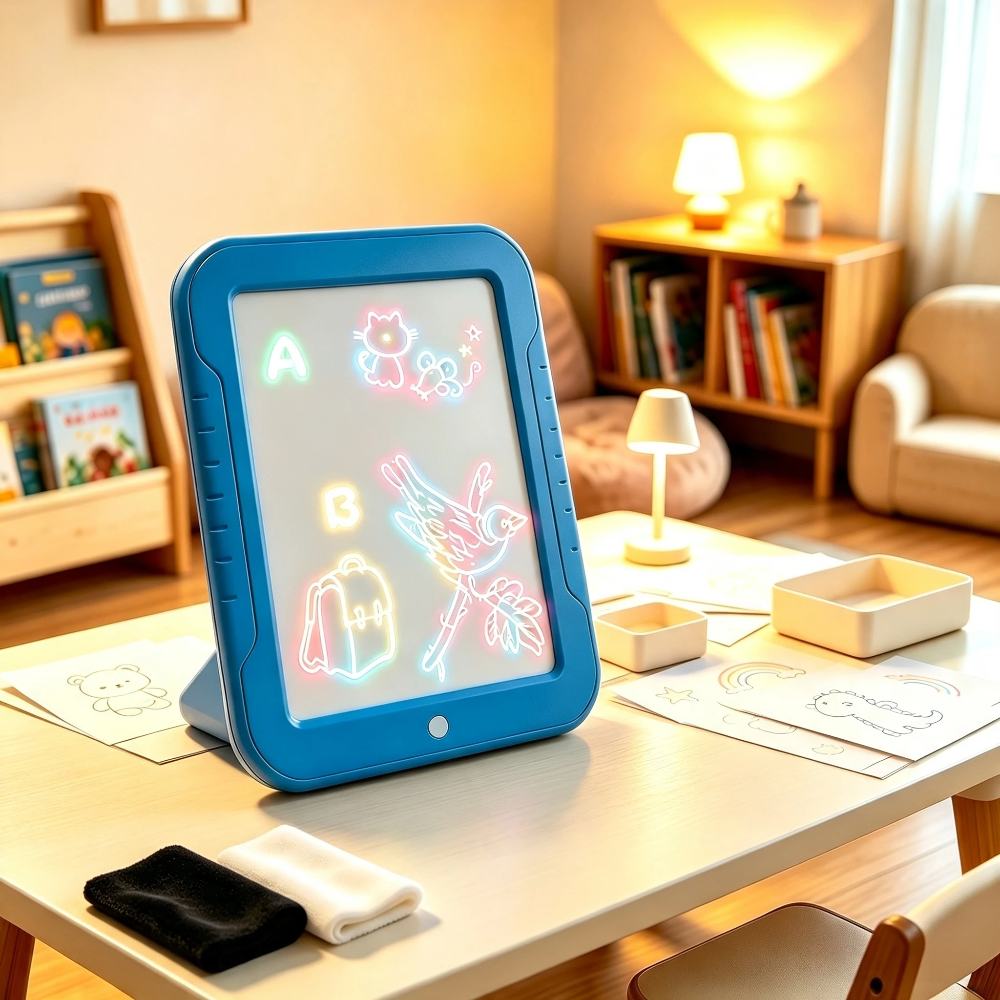 LED Kids Tracing Drawing Board8 6