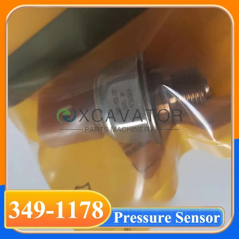 

High Quality 950K 966M 980H Common Rail Pressure Sensor 349 1178 349-1178 3491178 Spare Parts