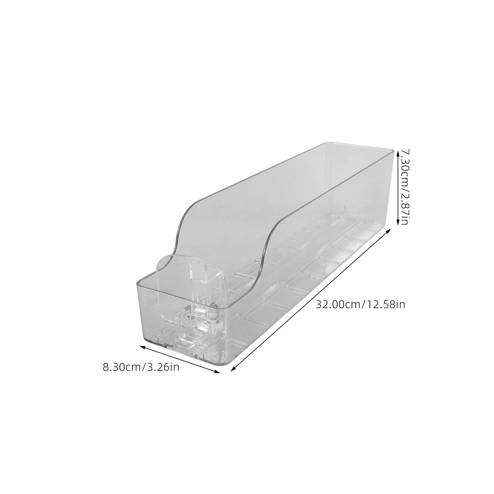 منظم علب البوب، موزع علب الصودا للثلاجة، حامل مشروبات شفاف، منظم تخزين الثلاجة، المطبخ #5