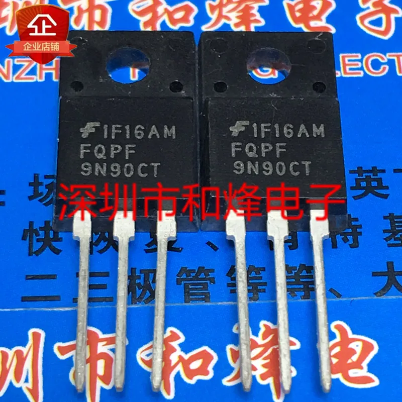 FQPF9N90CT TO-220F 900V 8A