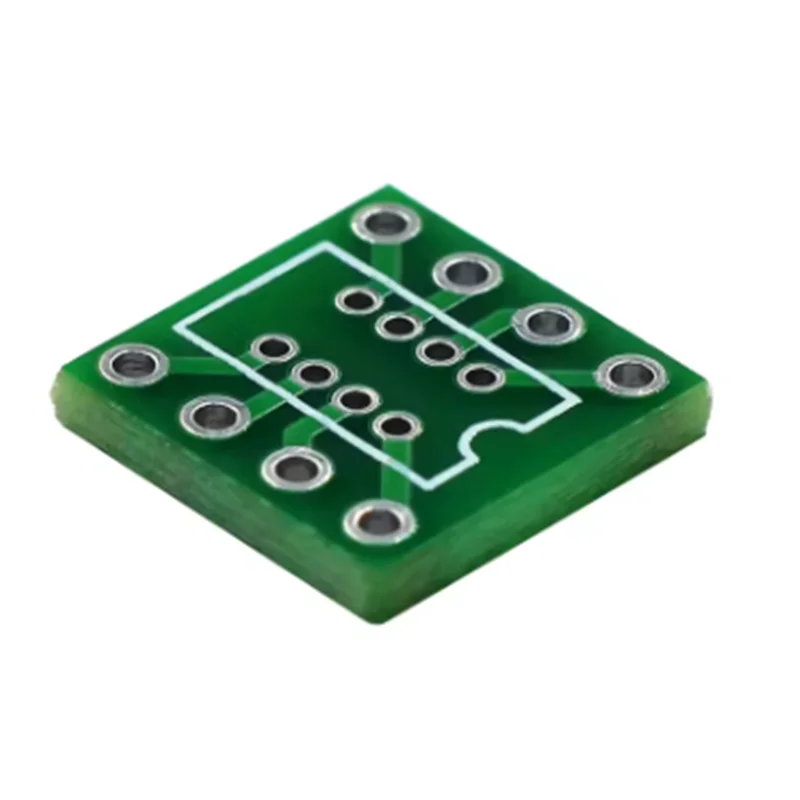 DIP8 to SOP8 socket direct insertion to surface mount adapter, sound card upgrade adapter board 1.27 to 2.54