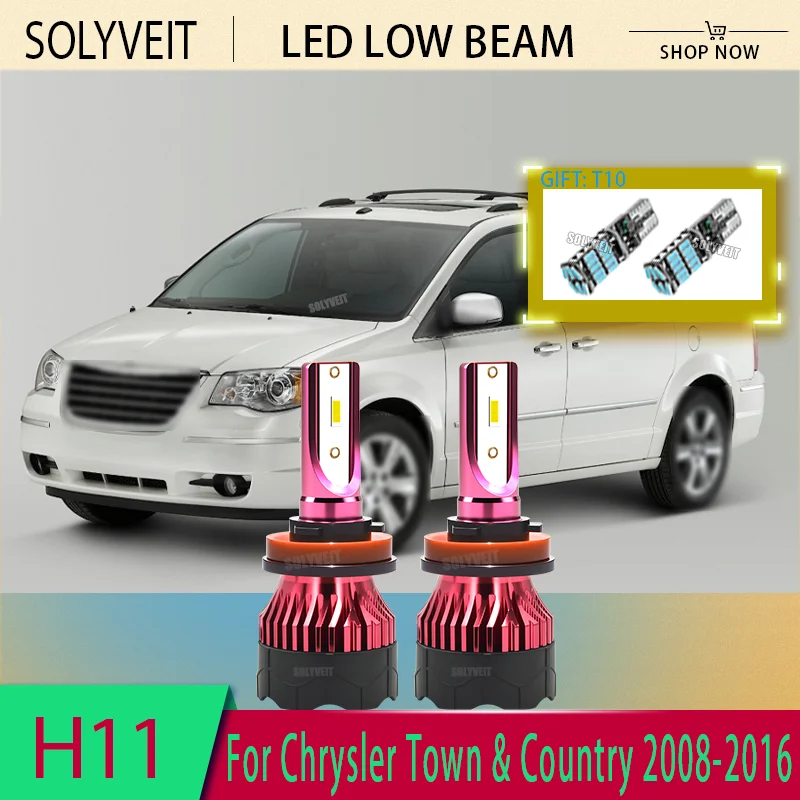 

Don't Delay Safety. Don't Delay Brilliance. H9 LED Low Beam For Chrysler Town & Country 2008 2009 2010 2011 2012 2013 2014-2016