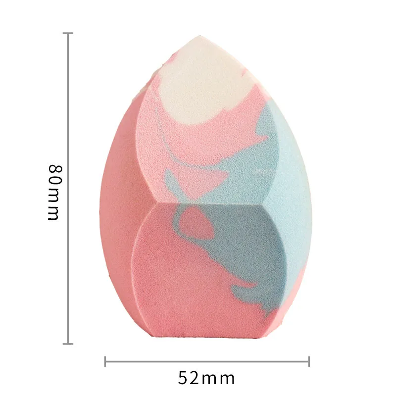 2Pcs Extra Large Makeup Sponge Big Size Makeup Sponge Dual Use Colorful Foundation Cosmetic Puff Beauty Sponge Comestic Puffs