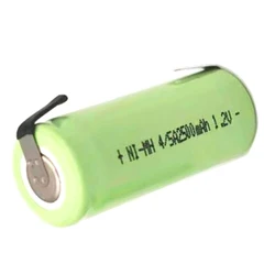 O dużej pojemności 1.2V 2500mAh 4/5A NI-MH akumulator 17430 4/5 A z zaczep spawalniczych do elektrycznej szczoteczki Braun Oral-B