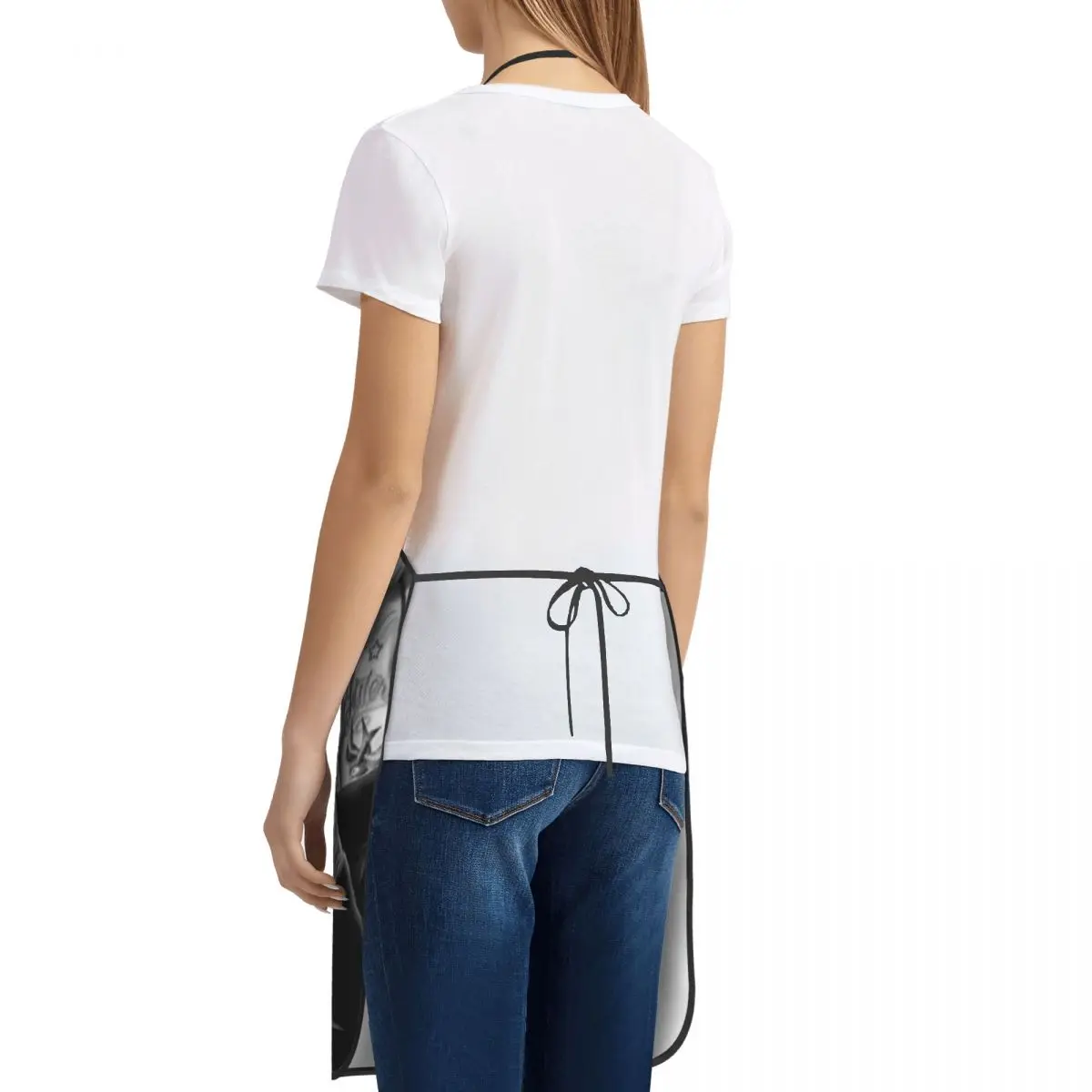 Marylin Monroe Smile Now Cry Later Aprons Chef Cooking Baking Tablier Sleeveless Bib Kitchen Cleaning Pinafore view 6