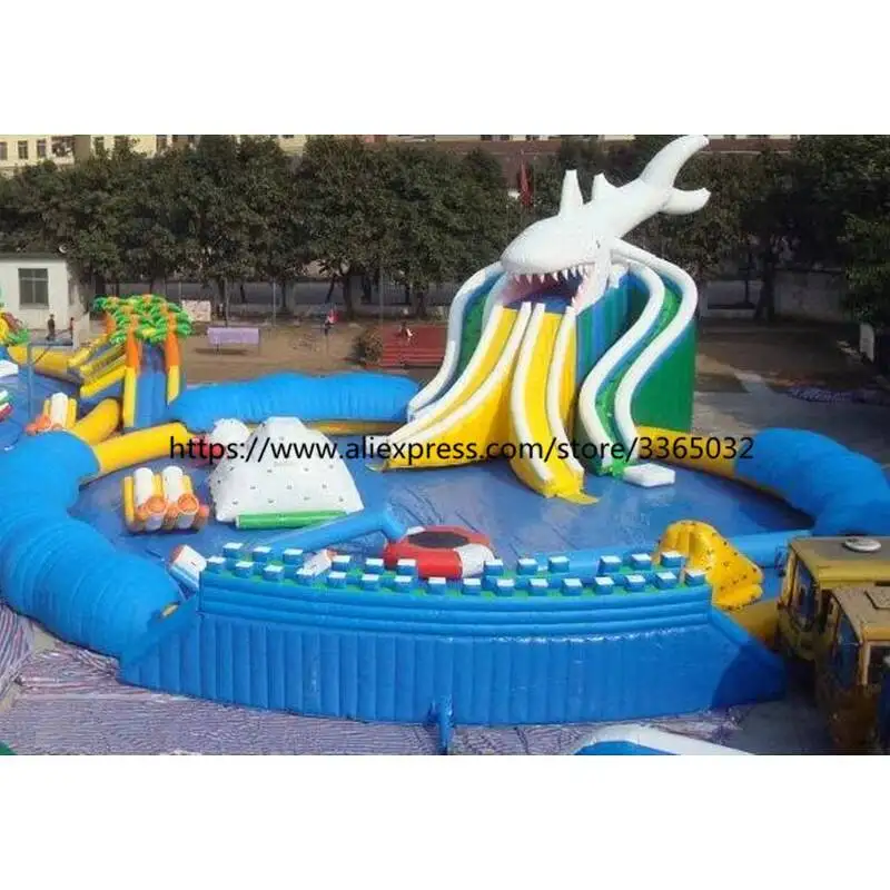 2018 New Inflatable Commercial Water Splash Park/Floating Water Playground Equipment For Sale