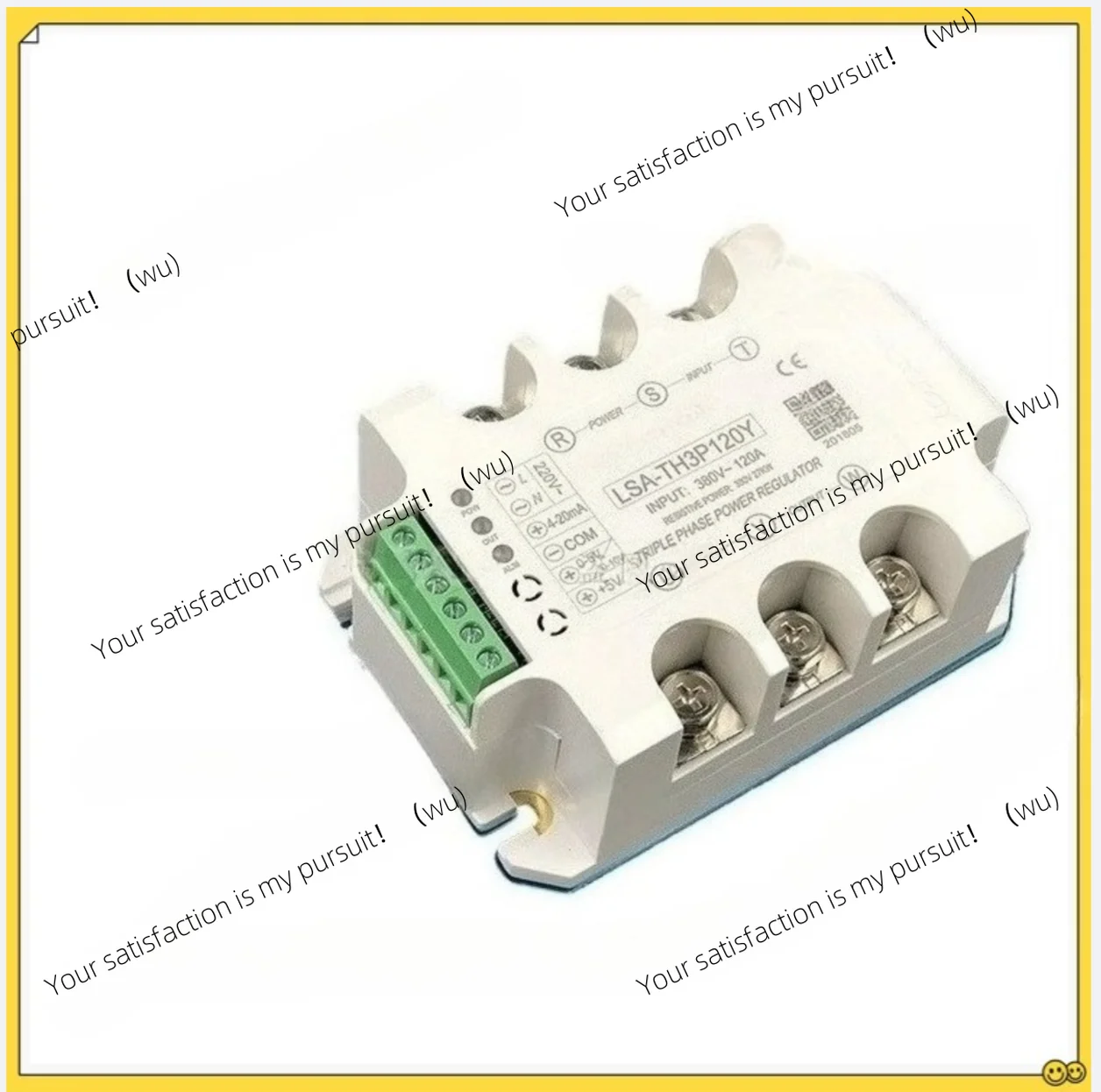 Three-phase AC voltage regulation module, thyristor solid state relay, tube temperature dimming