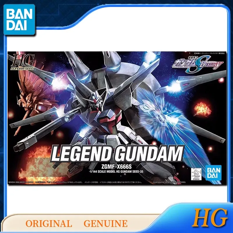 بانداي-شخصيات حركة أنيمي أصلية للأطفال ، أسطورة HG Gundam الأصلية ، نموذج قابل للتحصيل ، حلي للأولاد والبنات ، هدية