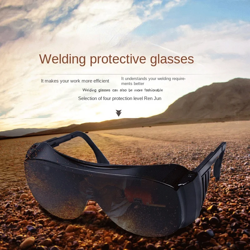 

Welding Protective Glasses Goggles Protect Against Bright Argon Arc Welding and Protect Against Red Ultraviolet Rays