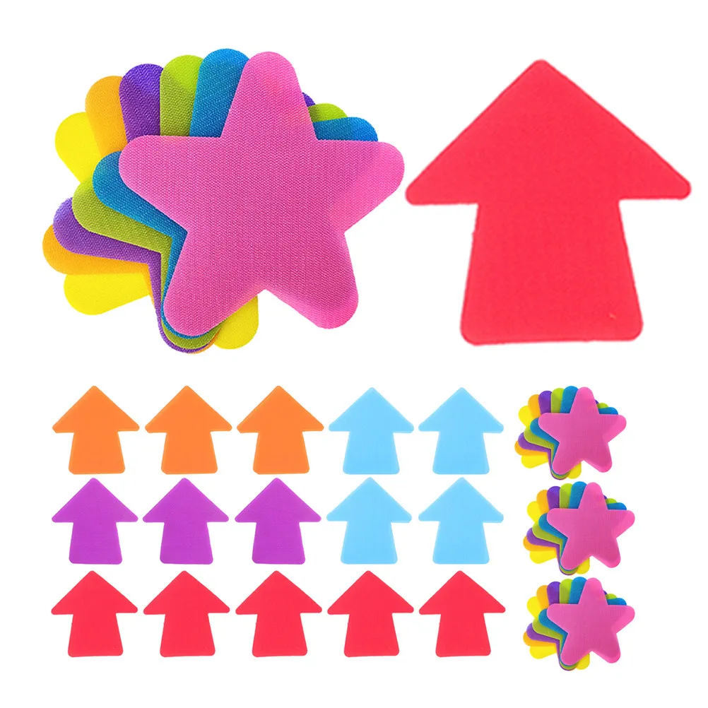 

60Pcs Carpet Floor Markers Children Game Spot Dots Classroom Floor Stickers Kindergarten Seat Position Markers