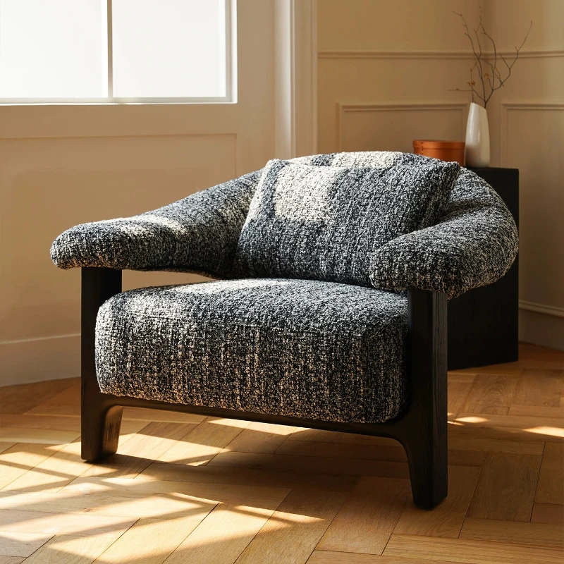 CX Modern Minimalist Fabric Sofa Single Living Room Leisure Chair