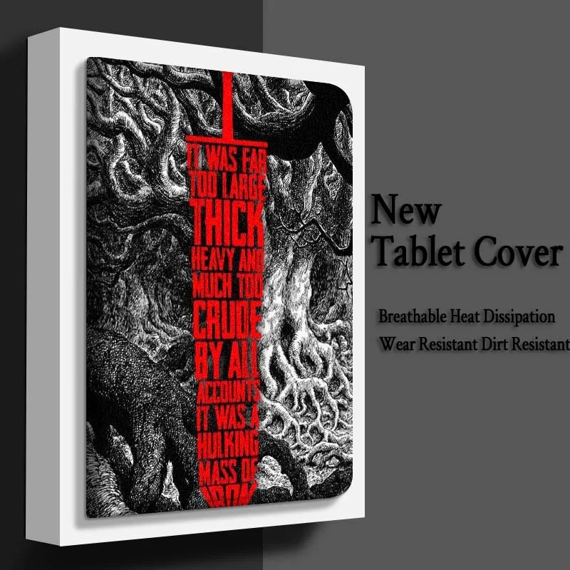 Anime Berserk Art Cool Per iPad Pro Air Mini 1 2 3 4 5 6 7 7th 8th 9th 10th 11th 10.2 9.7 10.5 10.9 11 12.9 Custodia per tablet da 13 pollici