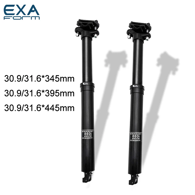 KS EXAForm 860i Einstellbare luft sprung Sattelsttze 30.9/31,6mm * 395mm  hydraul Sattelsttze 125mm Interne Kabel fernbedienung - AliExpress 18
