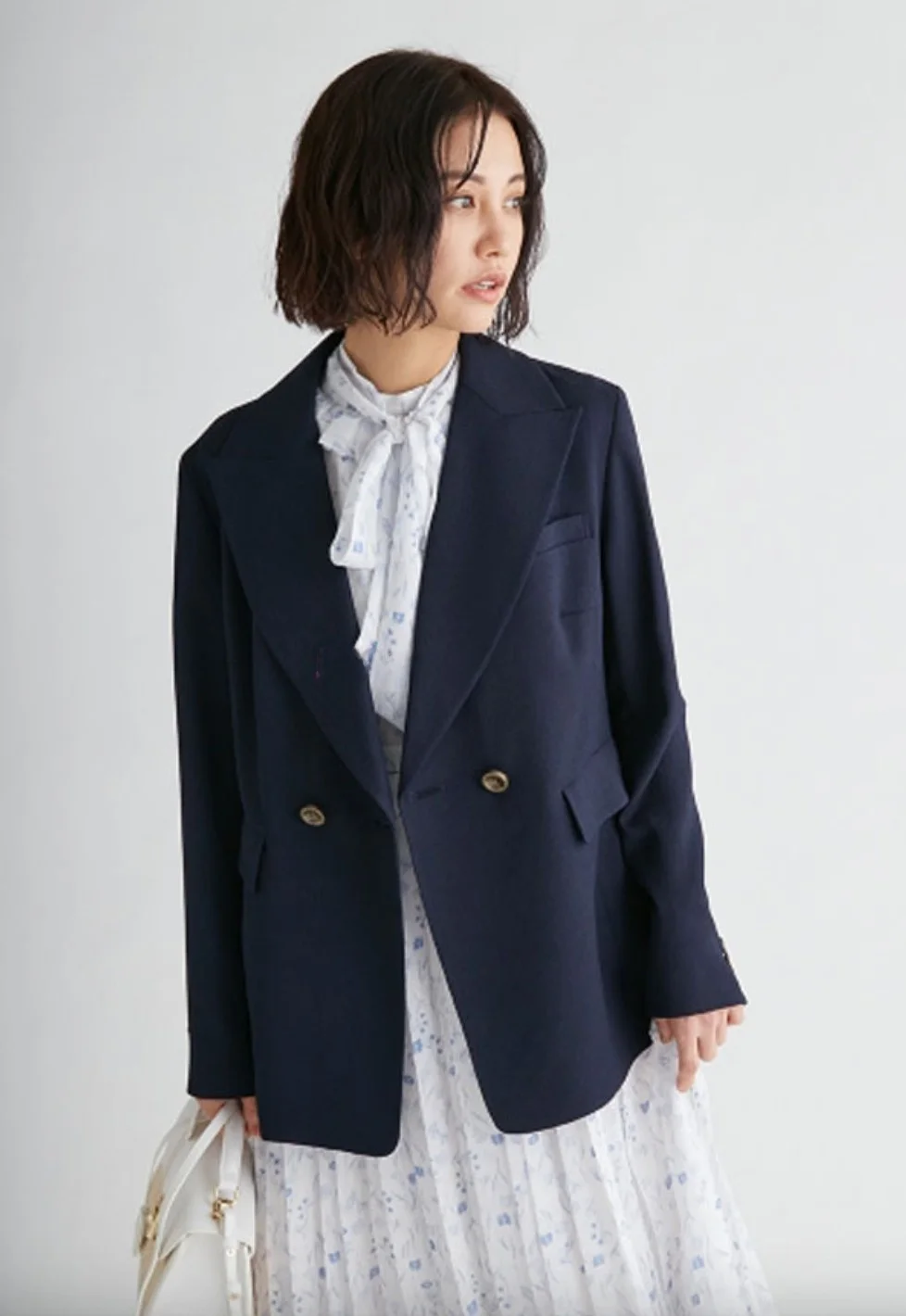 

Элегантный повседневный пиджак с длинными рукавами и воротником-стойкой Ce1f0rd, классический стиль, однотонный, на двойной пуговице, прямого кроя