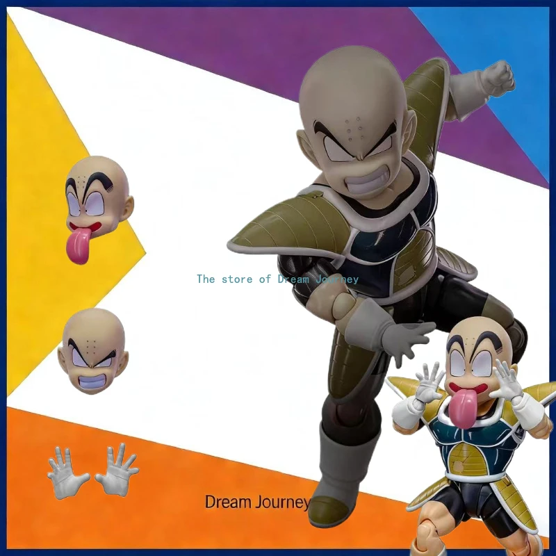 

In stock Dragon Ball shf MP battle suit Krillin head sculpt accessory pack adapted to Krillin