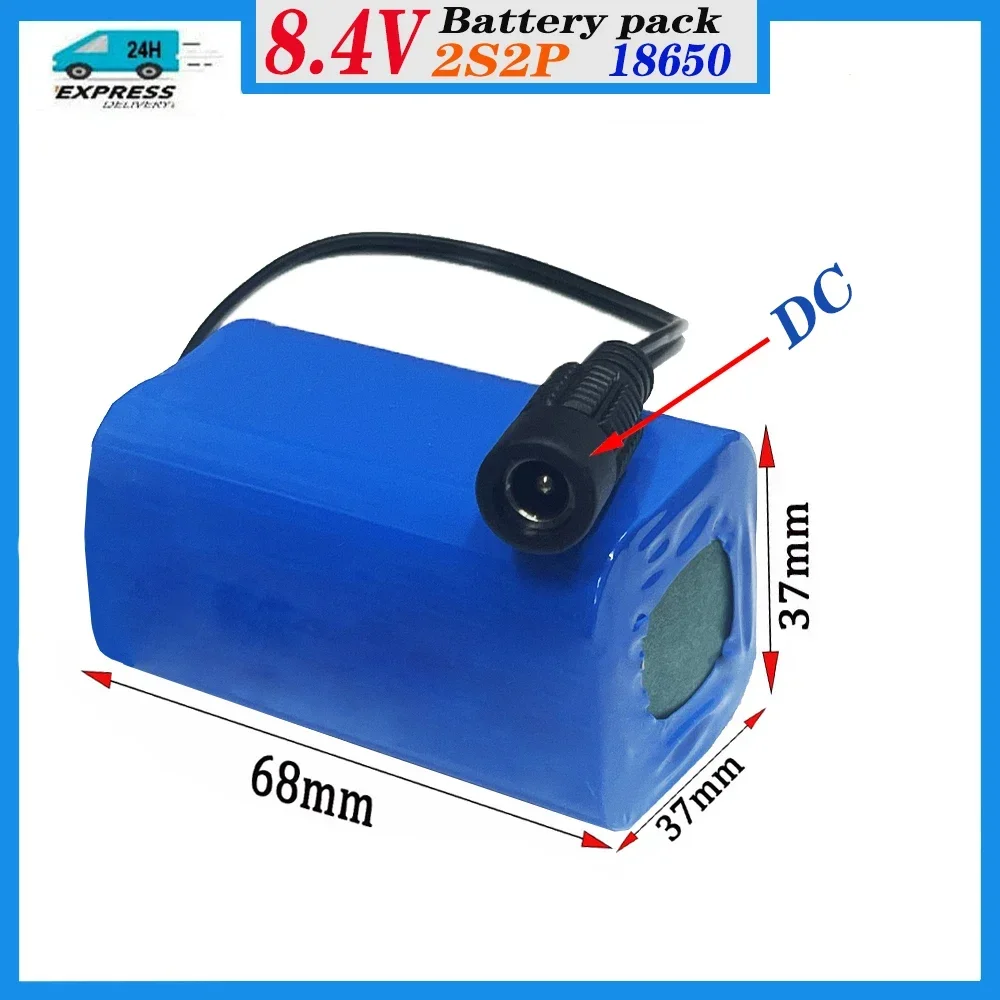 Batería de 7,4 V y 12800Mah para barco de cebo de pesca a Control remoto, piezas de batería para V020, V900, 2011-5, V007, C18, H18, V18, D18B, FX88