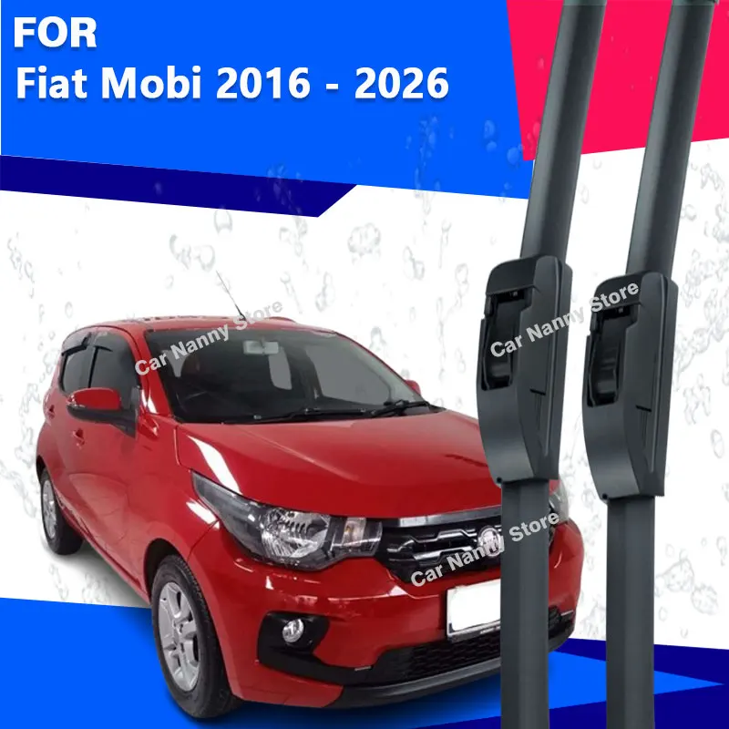 

Щетки стеклоочистителя (дворники) для Fiat Mobi 2016-2026: резиновые ленты, мягкая резина, 2017, 2018, 2019, 2020, 2021
