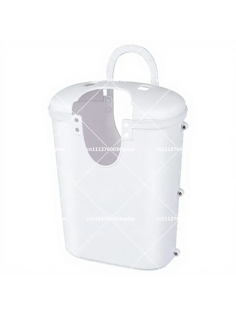 Wall-Mounted Garden Hose Storage Basket, Waterproof Self-Draining Hanging Organizer Box
