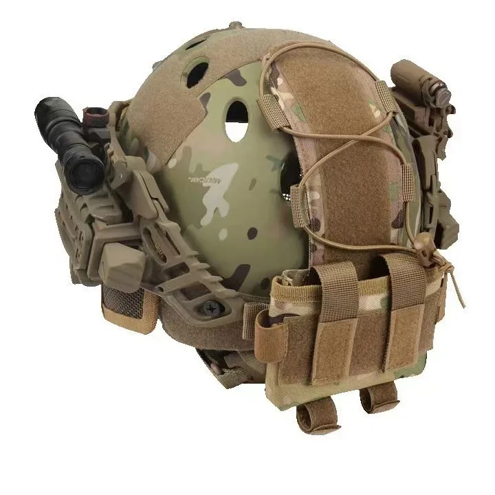 MK2 Bolsa de batería trasera casco táctico almacenamiento seguro - imagen 2