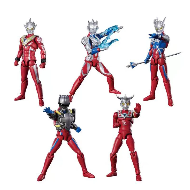 Bandai shodo brinquedo ultraman super dinâmico a o2 anime figuras de ação modelo presente brinquedo coleção para crianças ornamentos de mesa