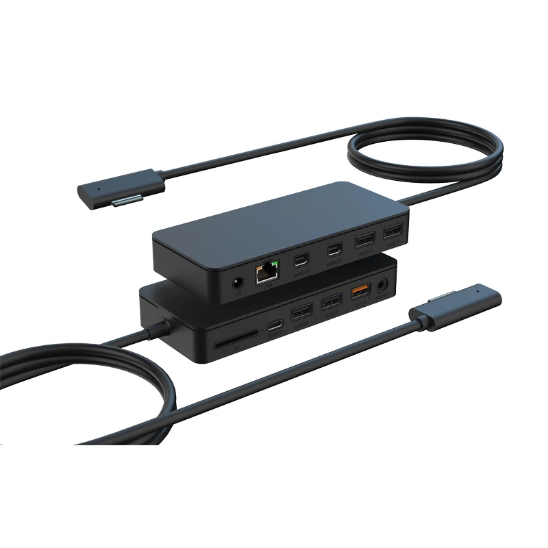 12-in-1 Multi-Function Docking Station Surface Interface Stock Compatible