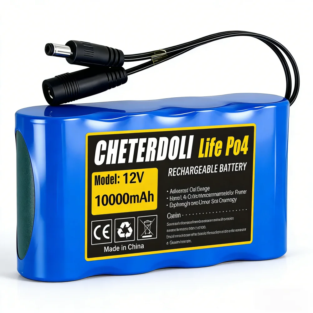 

Аккумуляторный блок LiFePO4 4S1P 12В 10Ач с балансировочной BMS 4S, перезаряжаемый, для электролодок, ИБП, на элементах 32700