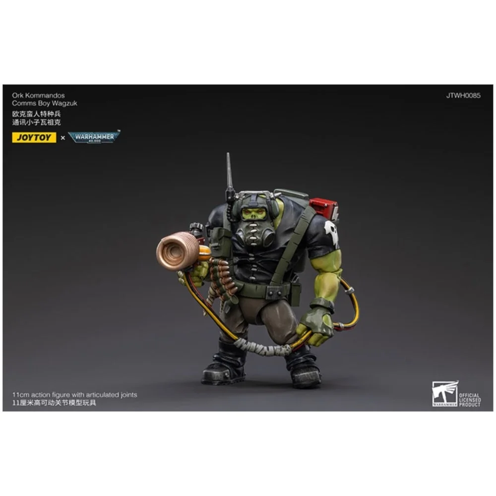

JOYTOY Warhammer 40,000 Ork Kommandos Comms Boy Wagzuk Action Figures Doll Decoration Collection Gift Garage Model