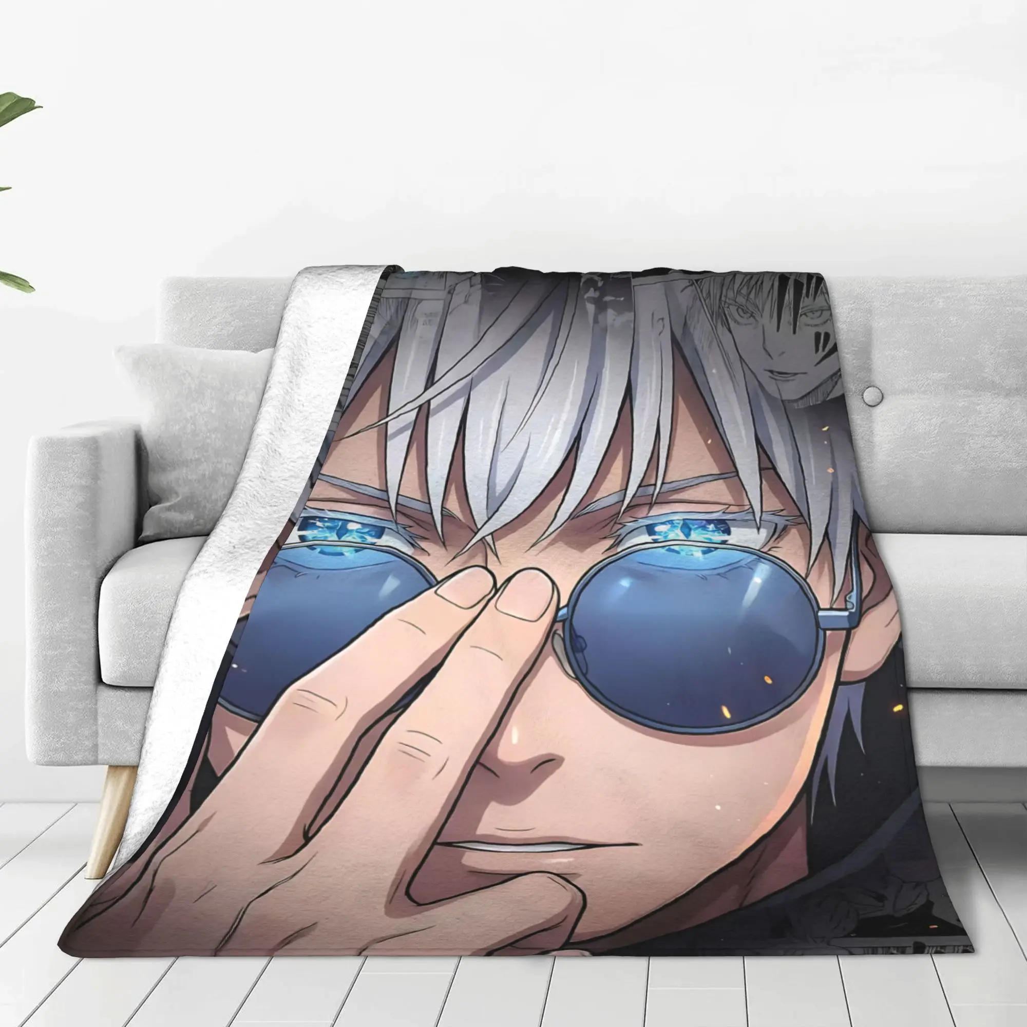 1PC Home Jujutsu Kaisens Blanket Throw Blanket funko Novelty Warm Blanket All Season Gift