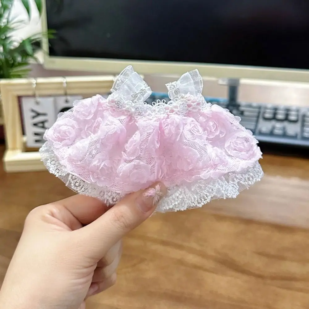 اكسسوارات دمية ملابس جميلة تزيين الملابس 20 أنماط دمى قطيفة ملابس فساتين دمية لطيفة